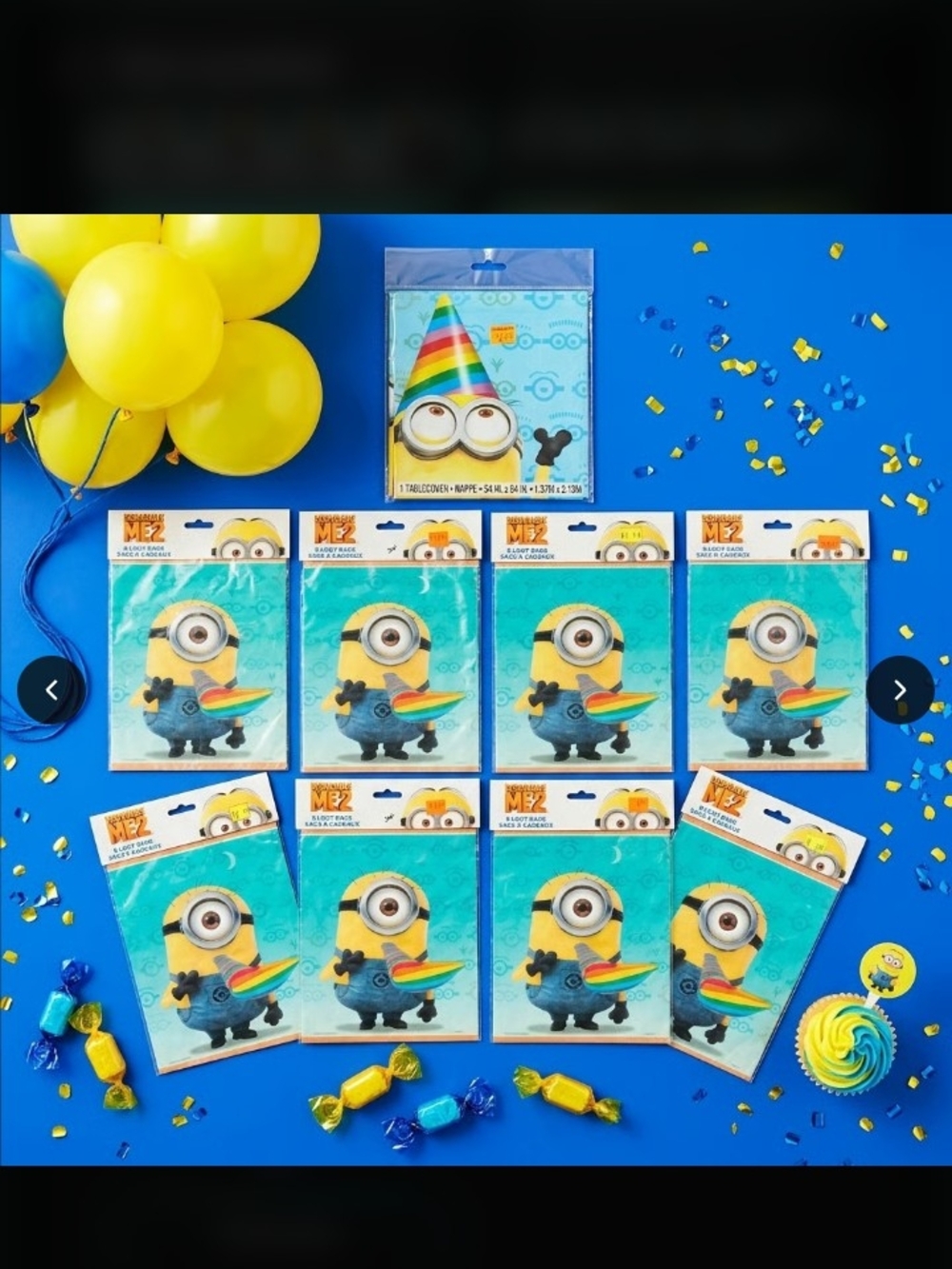 Universal Minions Party Set - Blue & Yellow